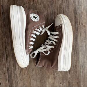 Converse Brown High-Top Sneakers